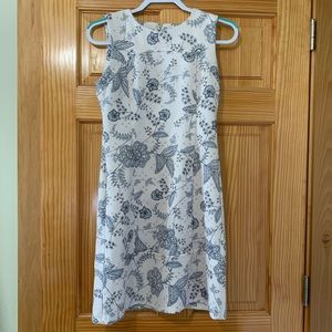 Tommy Hilfiger Floral Pink Sleeveless Dress Size 4